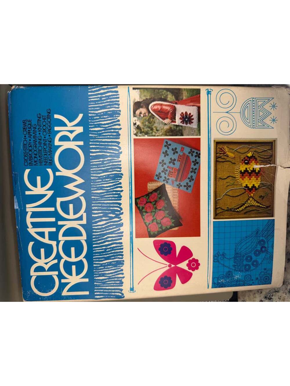 Creative Needlework – Vintage Needlework / Craft Book – 1974 Expansed Edition